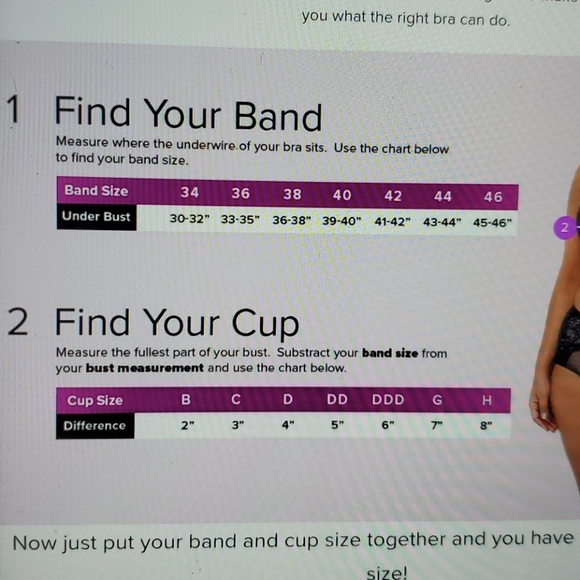 NEW CurvyCouture D1211 Multi-Way Push Up Bra 38C - Picture 10 of 16